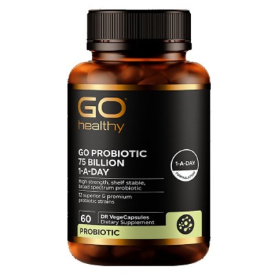 Go Healthy 高之源益生菌750亿有益菌 6个月以上适用 孕妇可用 保护肠胃 强化免疫 60粒